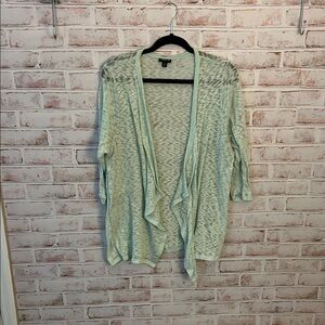 Torrid Light Green Women's Cardigan